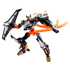 Accessories for Transformers Sideways including swords, shield, and cyberplanet keys for enhanced play.