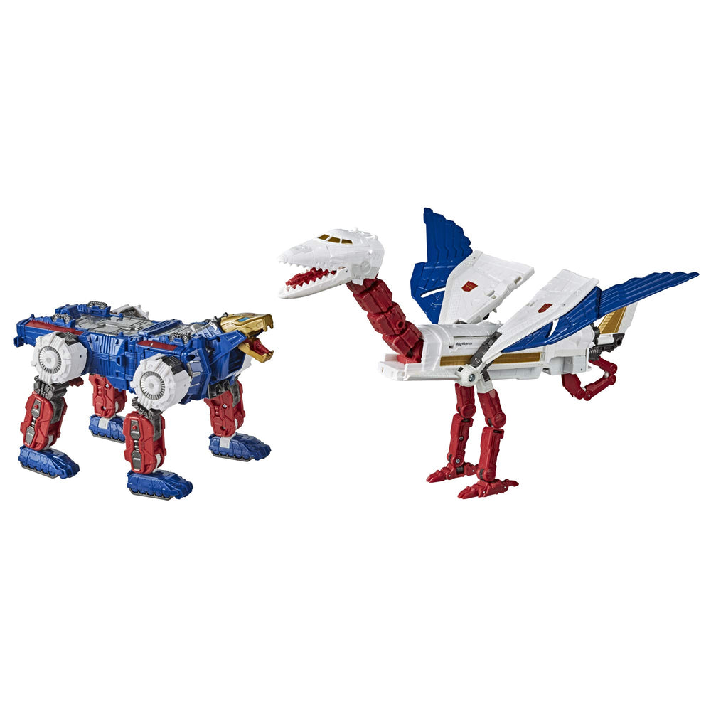 Transformers Sky Lynx shield and ramp connector enables quick setup.