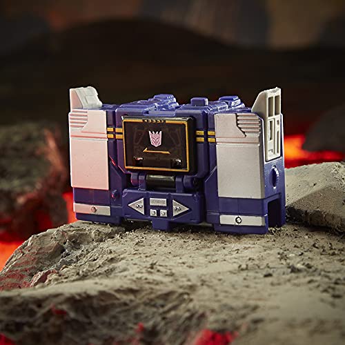 Transformers Soundwave collectible display-ready figure for shelf setup.