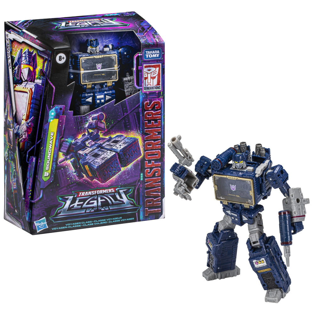 Transformers Soundwave EV Voyager S alternate mode silhouette for diorama use.