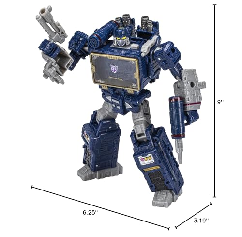 Transformers Soundwave EV Voyager S dynamic diorama-ready pose.