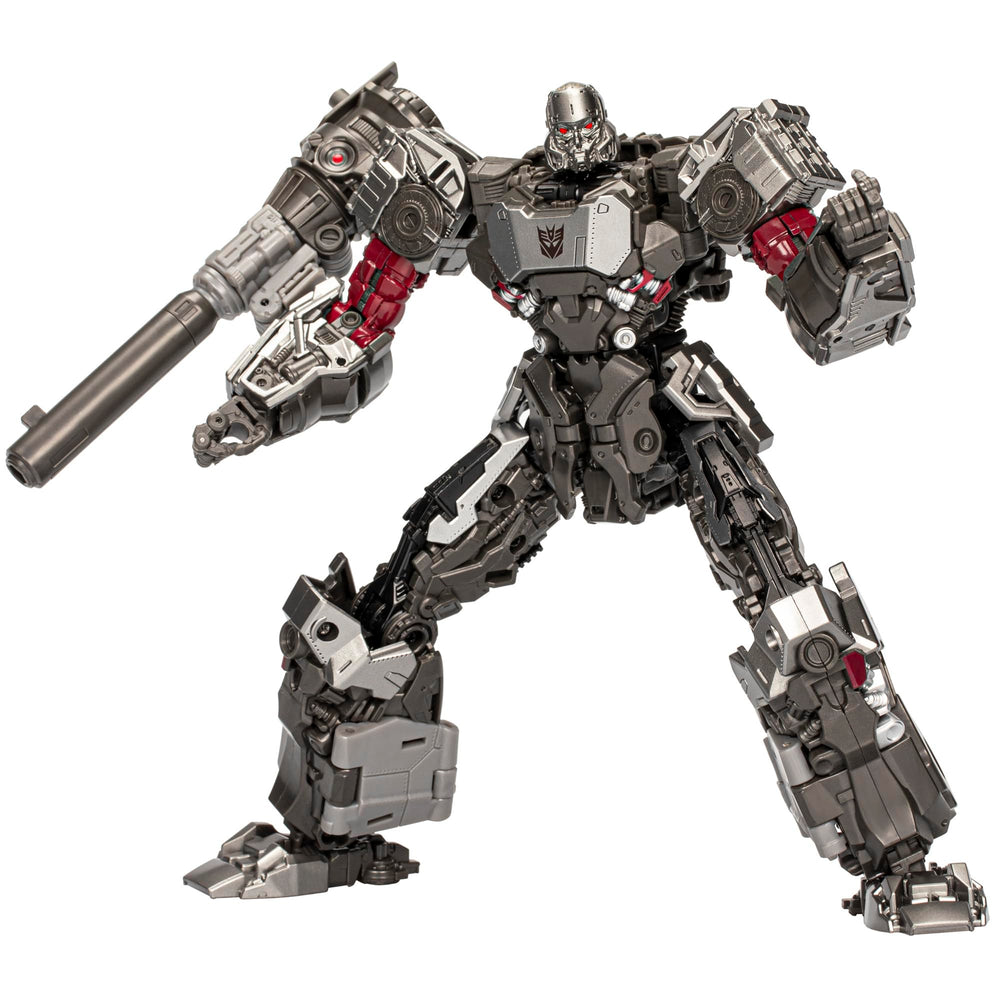 Transformers Studio Series 109 Concept Art Megatron in tank mode for dynamic display.