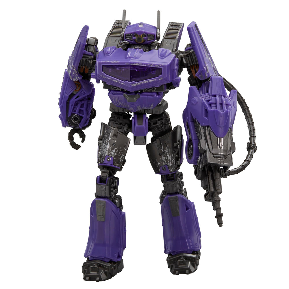 Transformers Studio Series 110 Shockwave converts in 22 steps between modes