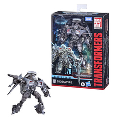 Transformers Studio Series 78 Deluxe Sideswipe removable backdrop for the Shanghai Pursuit scene.