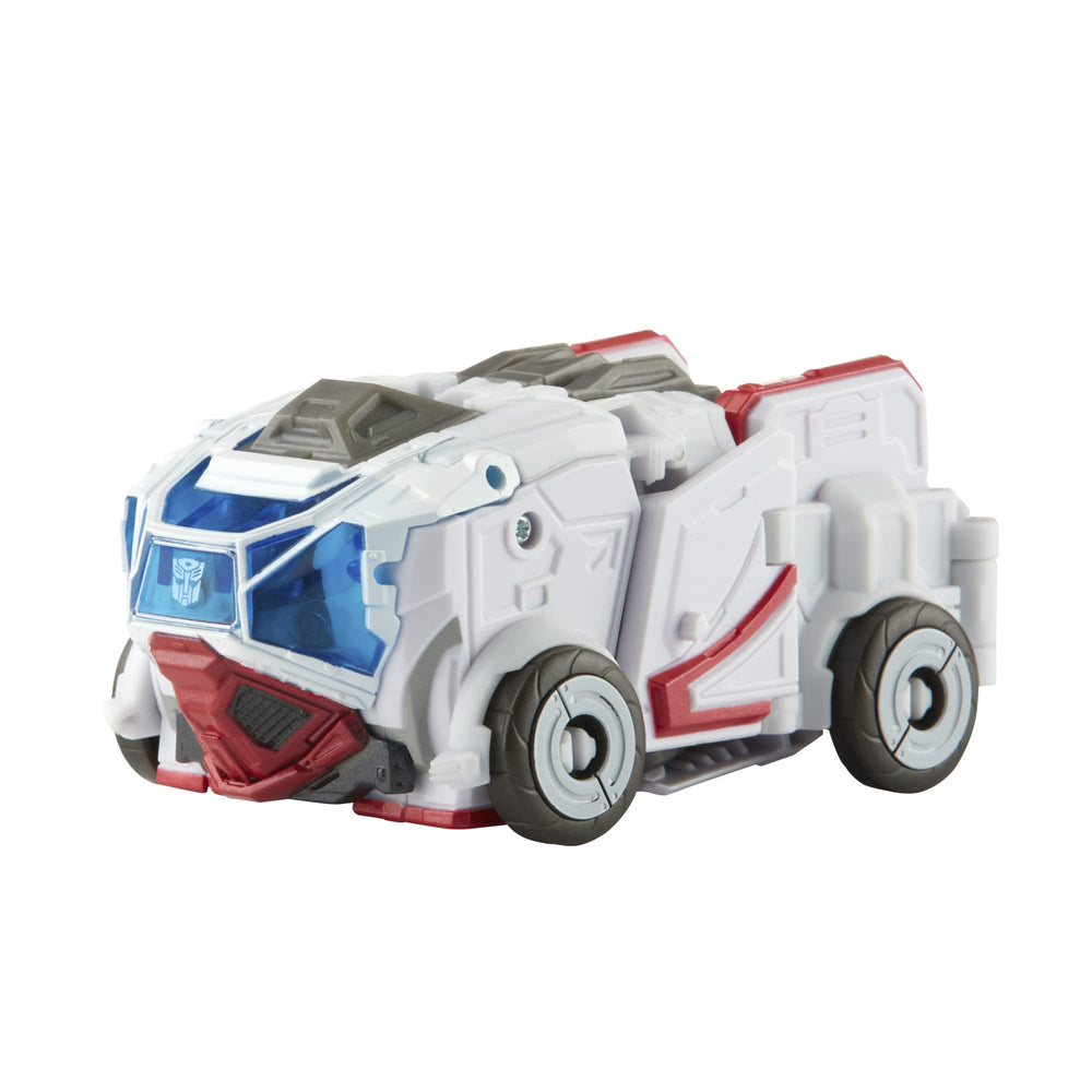 Transformers Studio Series 82 Autobot Ratchet on display with authentic film cues.
