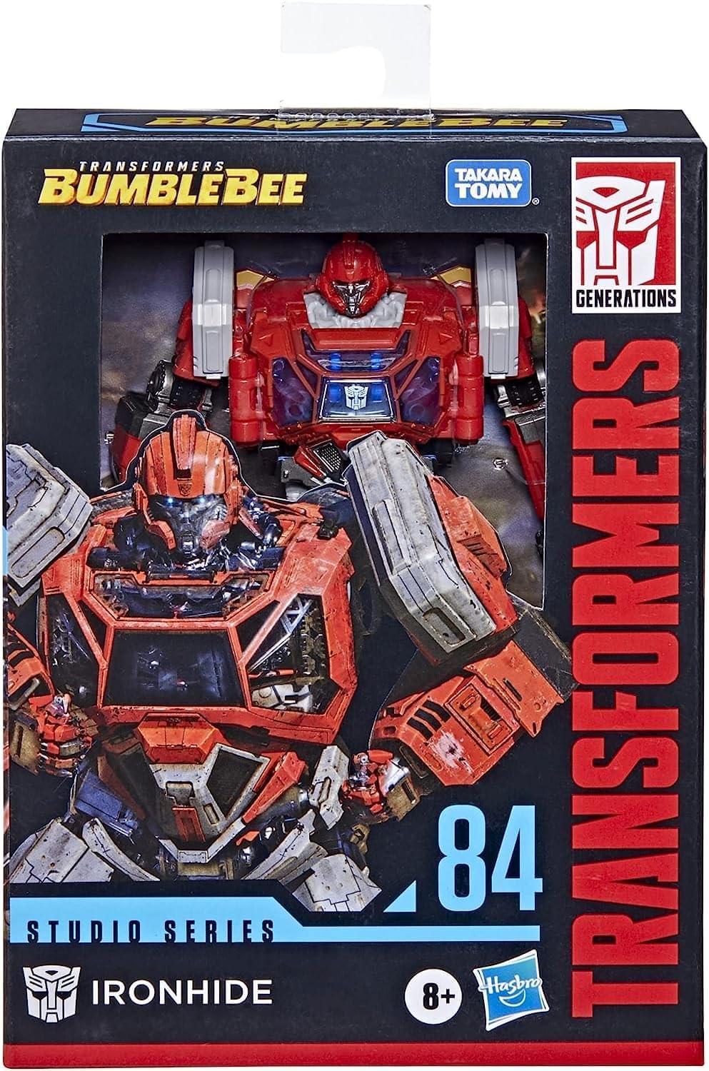 Transformers Studio Series 84 packaging inspired by Cybertron Falls scene for collectors.
