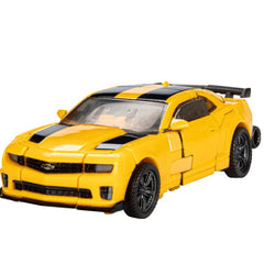 Bumblebee in licensed Camaro mode from Studio Series 87 for action-ready display.