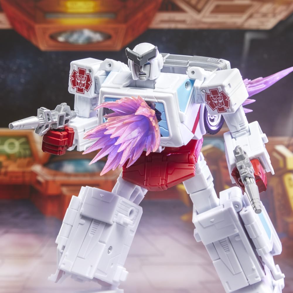 Studio Series accessories including blasters and light bars for action scenes
