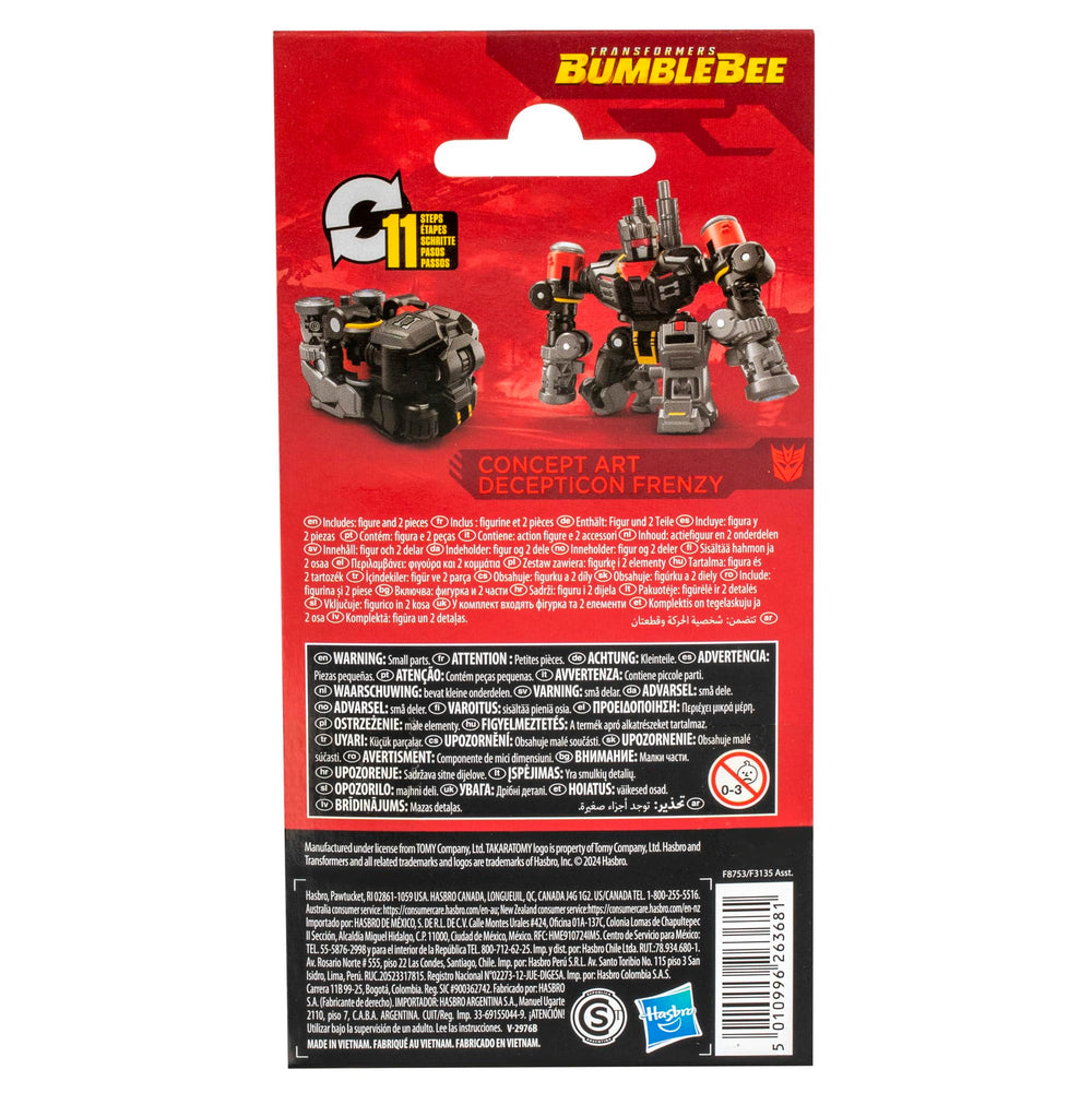 Transformers Studio Series Core Class Concept Art Frenzy figure ready for dynamic diorama poses