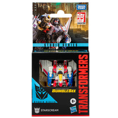 Transformers Starscream Studio Series jet mode, with movie-inspired deco.