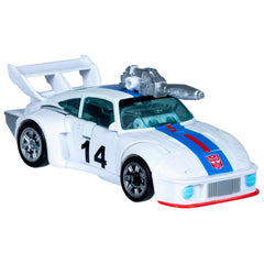 Transformers Studio Series Autobot Jazz blaster accessory enhances play options.