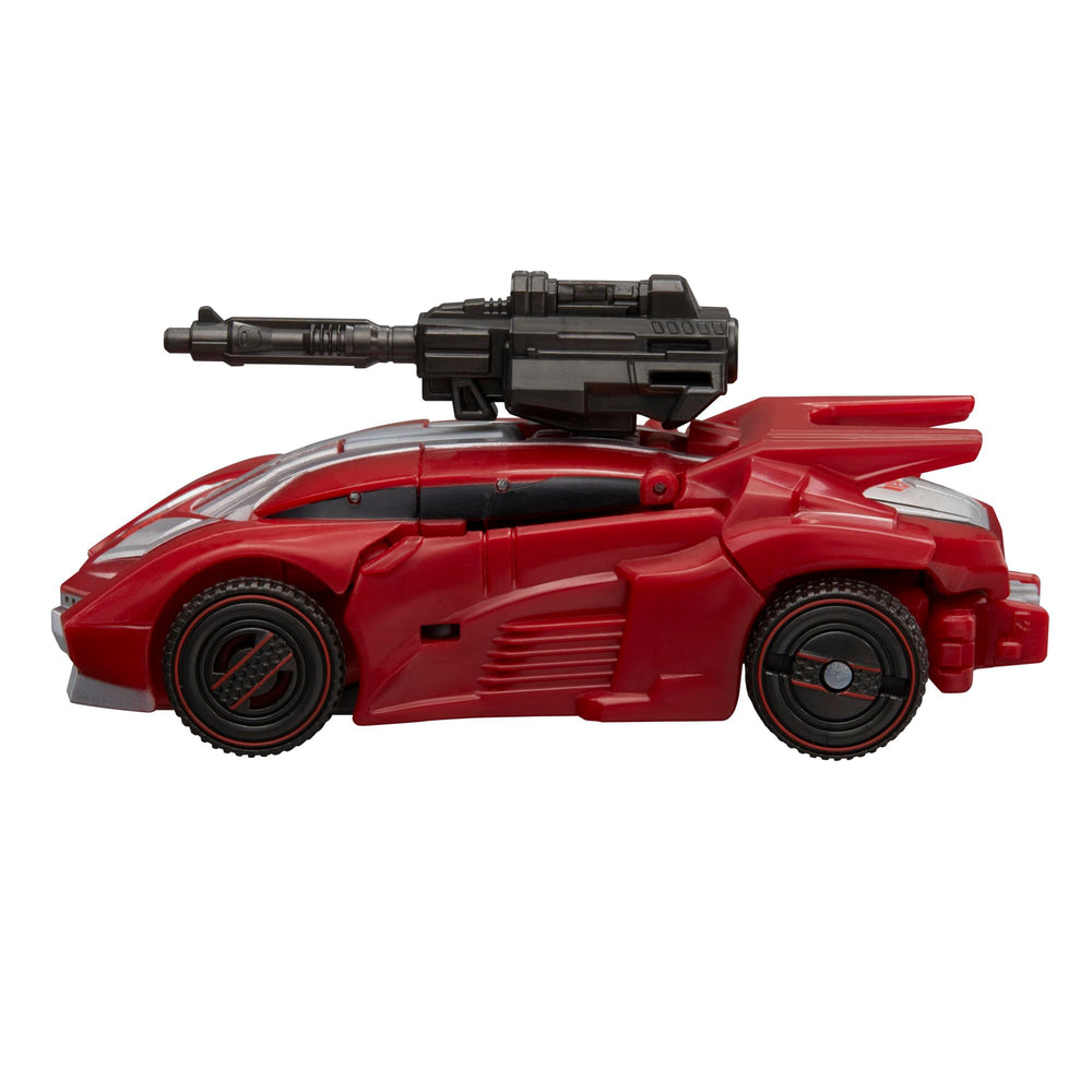 Transformers Studio Series Gamer Edition Sideswipe articulated pose options