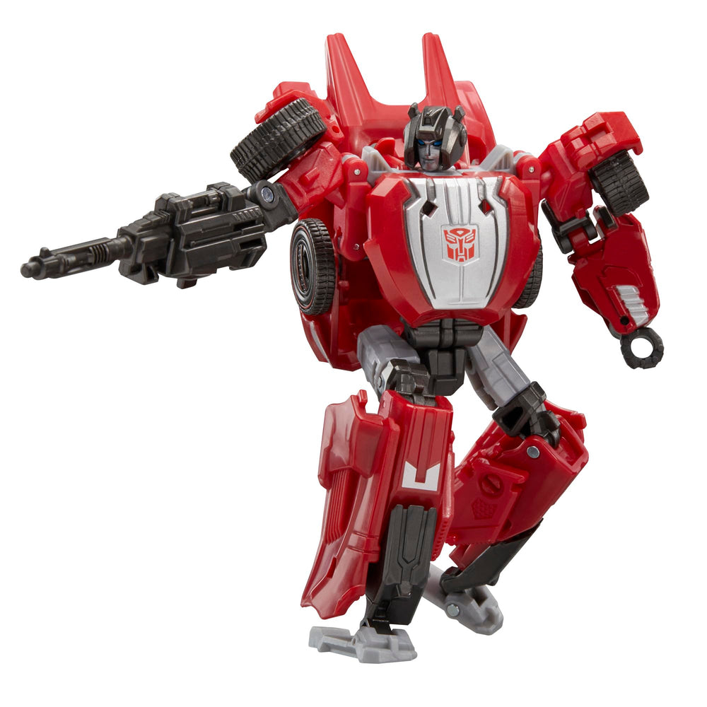Transformers Studio Series Gamer Edition Sideswipe detailed game-inspired deco