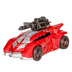 Transformers Studio Series Gamer Edition Sideswipe display stand ready