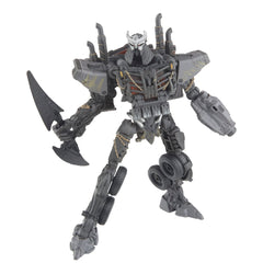 Transformers Studio Series Scourge backdrop and pose-ready design boosts display and play.