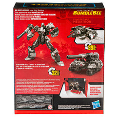 Transformers Studio Series Megatron fusion cannon accessory enhances play options.