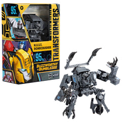 Transformers Studio Series Bonecrusher front view for display and play