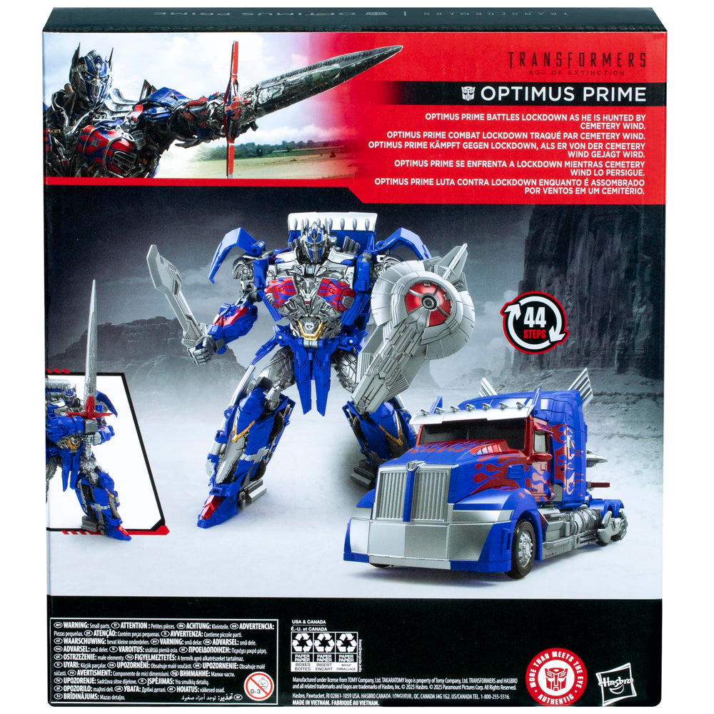 Transformers Studio Series Optimus Prime swappable head for alternate expressions