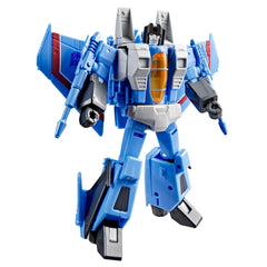 Transformers Thundercracker robot mode with movie-inspired deco for display and play.