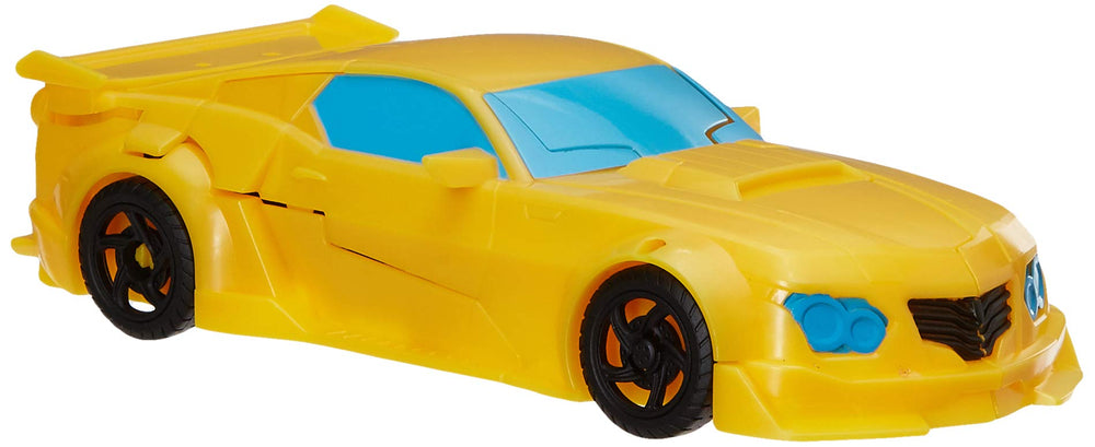 Transformers Titan Changers Bumble Bee figure in action, ideal for imaginative play and display.