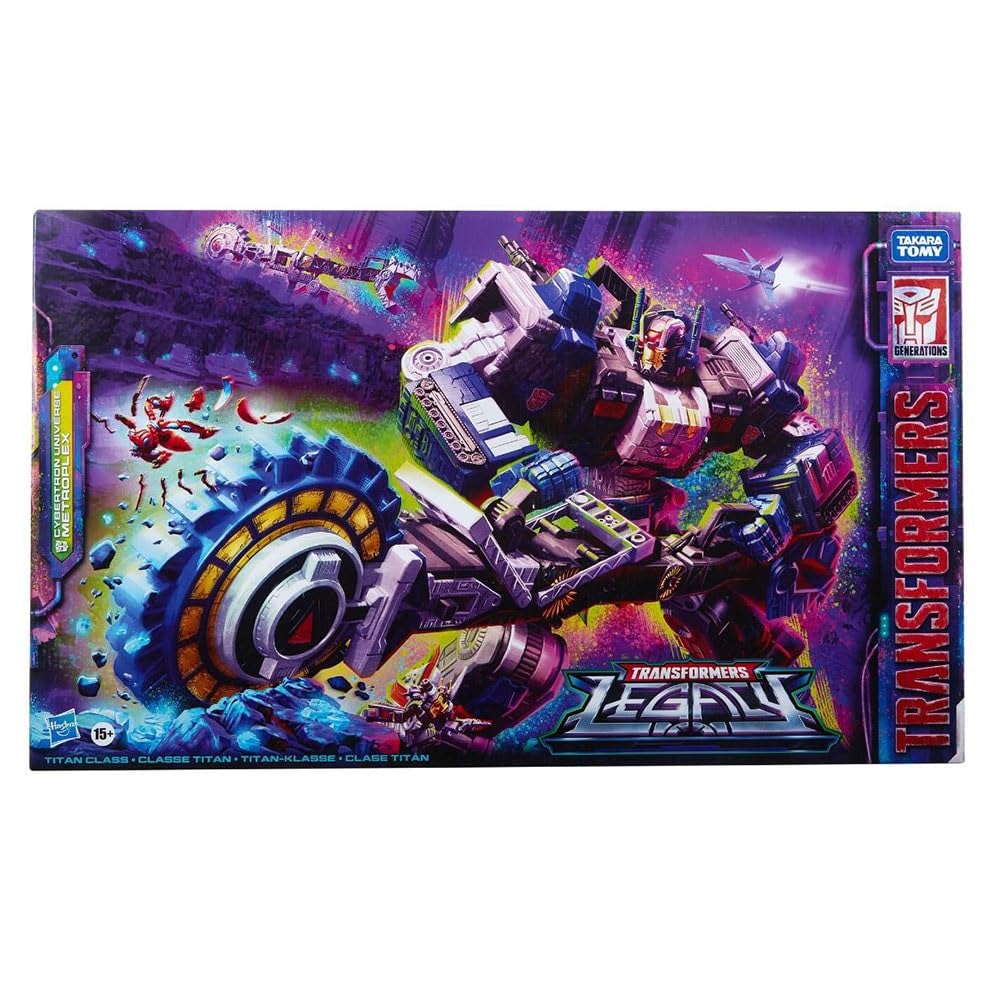 Transformers Titan Metroplex robot mode for immersive play and display