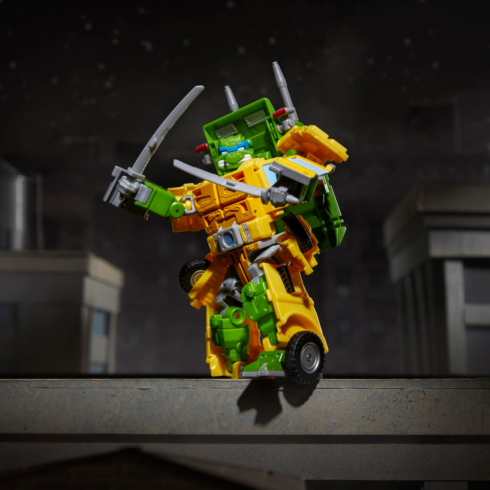 Transformers TMNT Party Wallop party wagon mode for vehicle play.