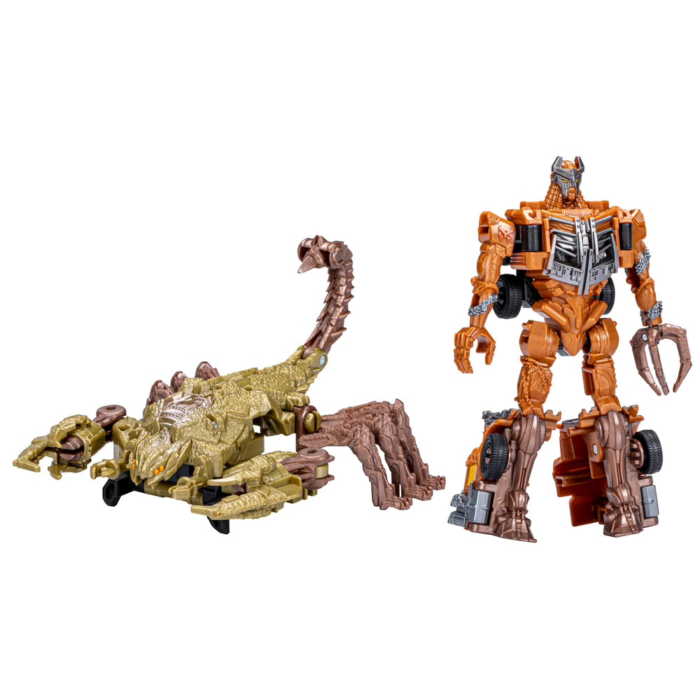 Transformers TRA MV7 BA Scourge front view for display and action