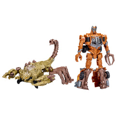 Transformers TRA MV7 BA Scourge front view for display and action