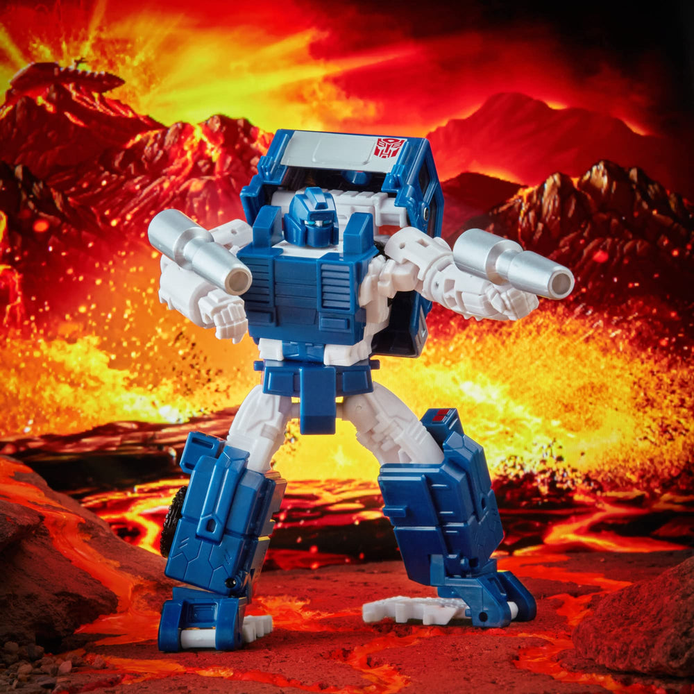 Transformers Translucent windows add display appeal.