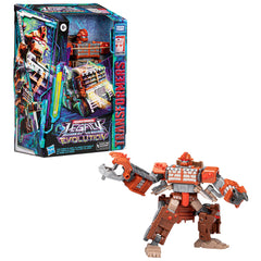 Transformers Trashmaster Legacy Evolution packaging scan for tech specs.