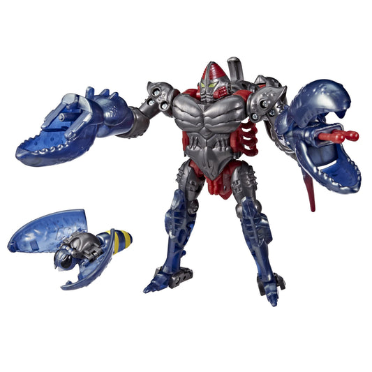 Transformers Predacon Scorponok front view showing classic show-accurate deco for collectors