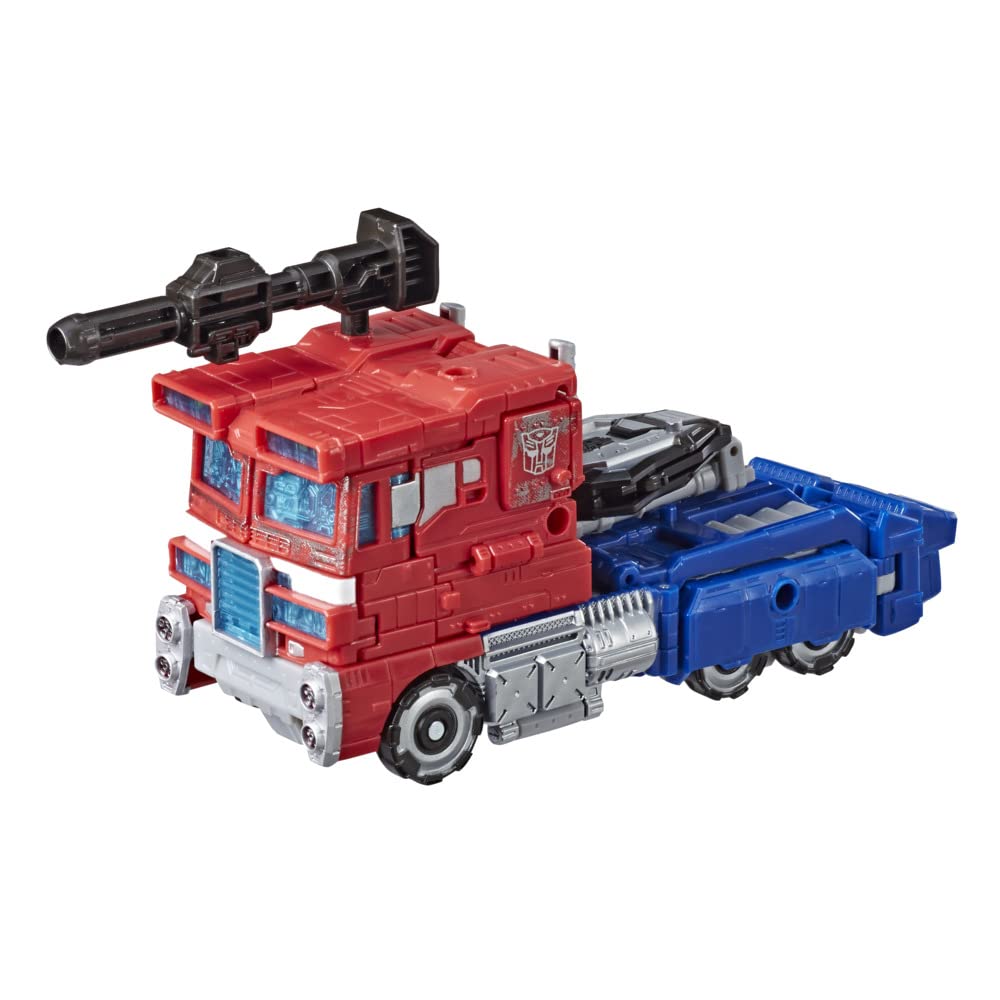 Transformers WFC-S11 Optimus Prime in vehicle mode ready for dynamic alt-mode play.