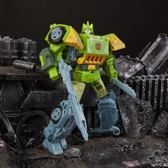 Autobot Springer collectible-display photo emphasizes display-ready design for fans.