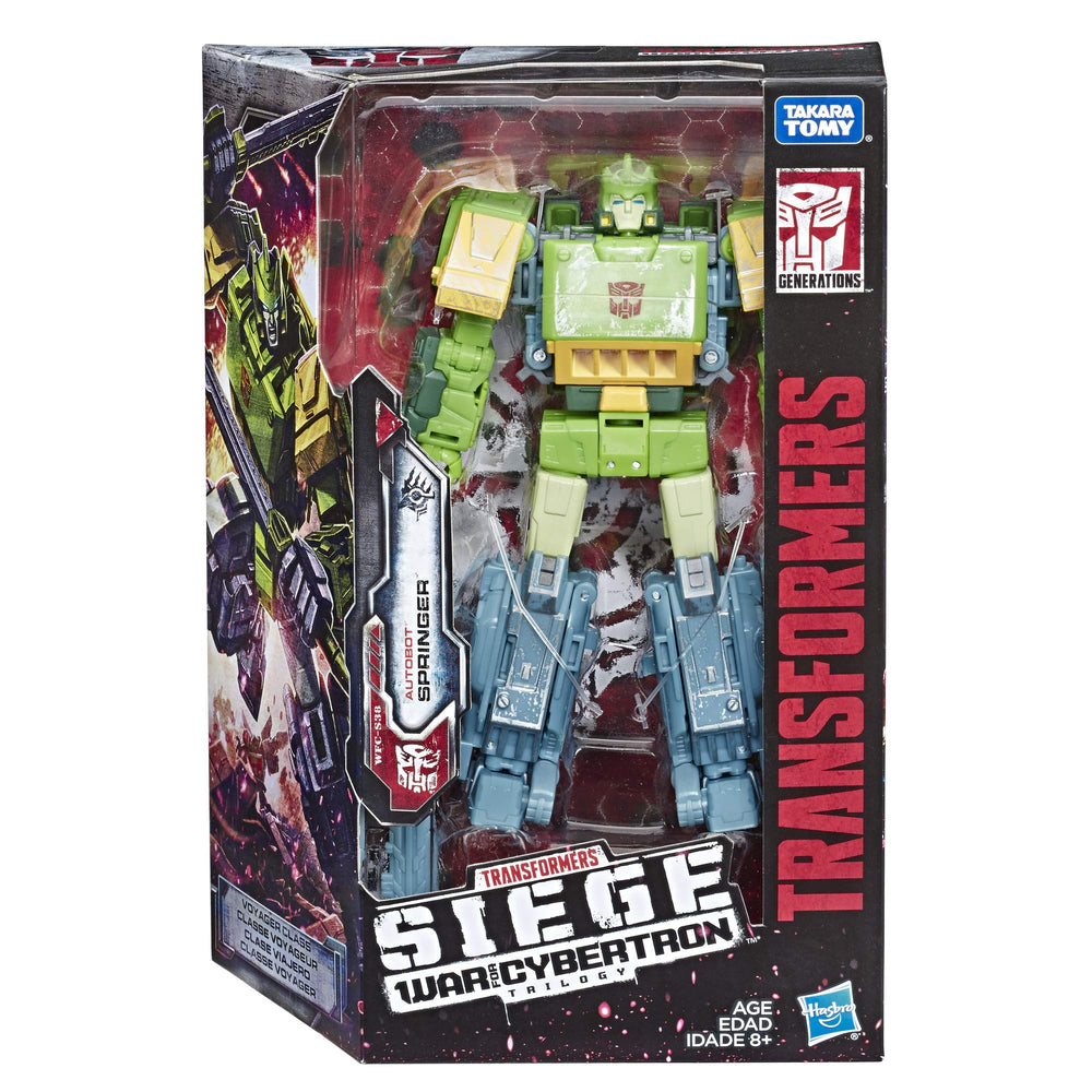 Autobot Springer helicopter mode showcases dynamic alt form perfect for display shelves.