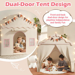 TreeStone padded mat interior provides a cozy, cushioned space for safe crawling.