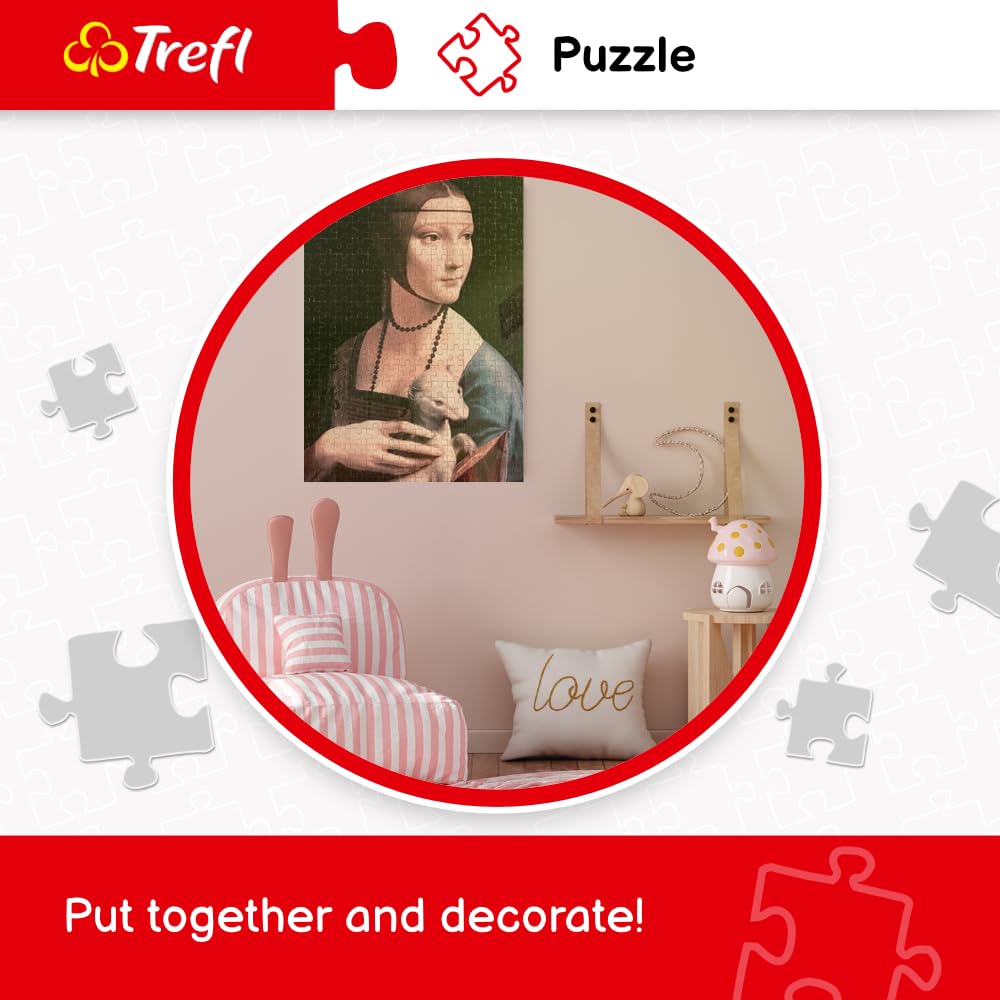 Trefl Alps puzzle packaging highlighting eco-friendly materials