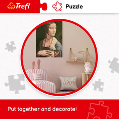 Trefl Alps puzzle packaging highlighting eco-friendly materials