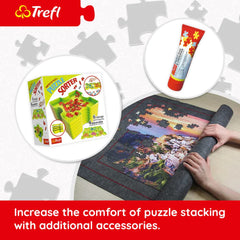 Trefl premium cardboard and non-reflective finish, designed for durable long-lasting use