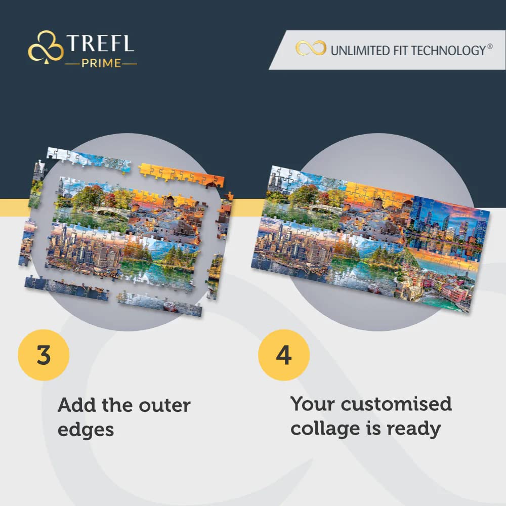 Trefl Premium UFT gift idea puzzle: adults and kids over 12 enjoy shared challenge.