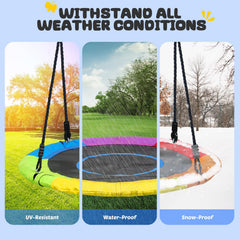 Trekassy adjustable ropes ensure secure, customizable height for swings.