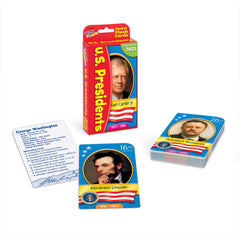 Trend Enterprises US Presidents pocket cards with era cards aid sequencing