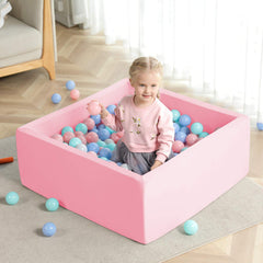 TrendBox Ball Pit easy-clean material for quick wipe-down after playtime.
