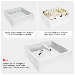 TrendBox folded storage design makes setup and stowaway quick when not in use.