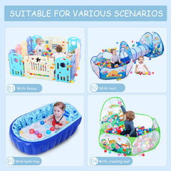 TRENDBOX colorful balls aid color recognition through sorting play.