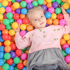 TRENDBOX ball pit balls packaged as a thoughtful gift for kids.