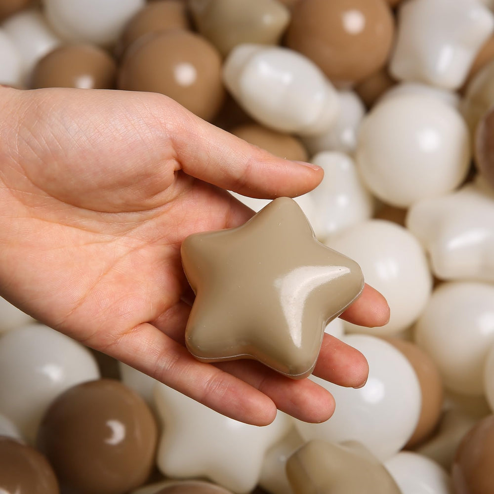 TRENDPLAY 2.2-inch balls provide easy grip for small hands during ball pit fun.