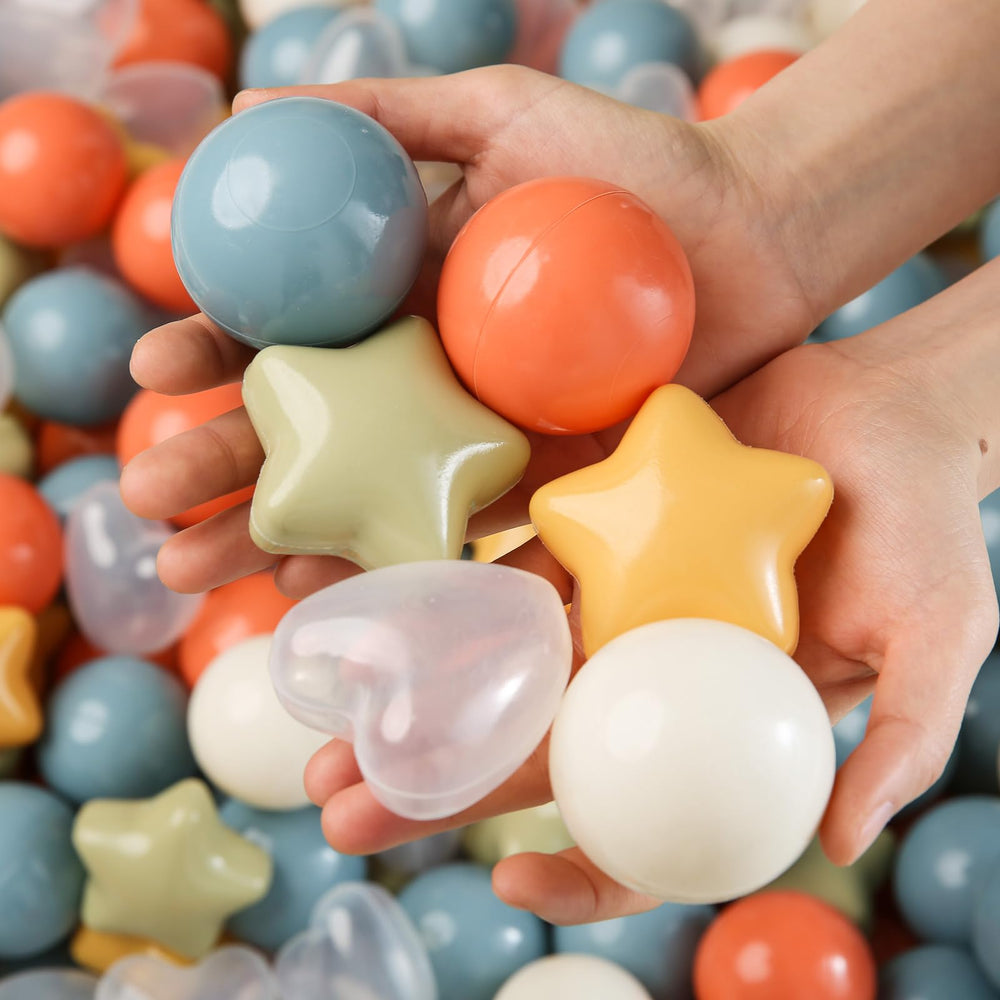 TRENDPLAY round ball pit balls invite tactile fun and shape sorting