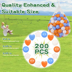 TRENDPLAY ball pit beige image—beige pieces blend with kids’ rooms.