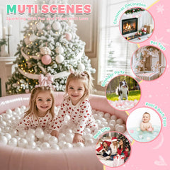 TRENDPLAY Cream Pink Beige Pearl White mix adds soft color to playtime