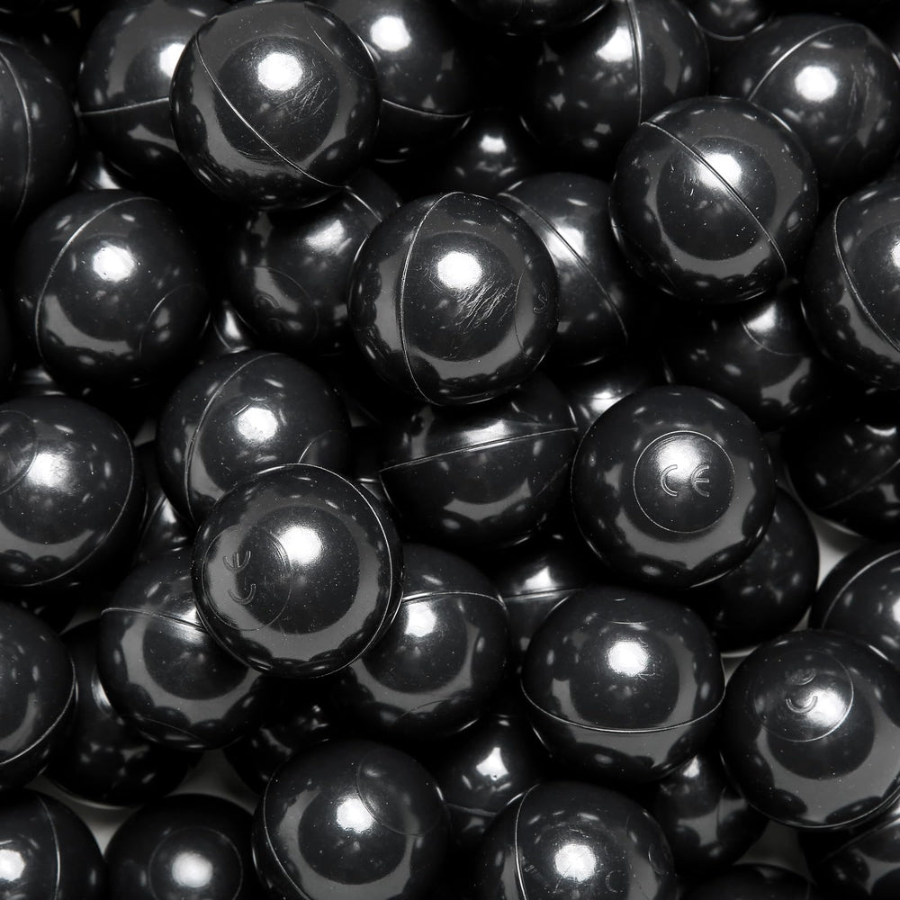 TRENDPLAY black ball pit balls pack 170 ready for safe play.